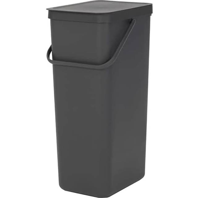 Brabantia Sort and Go 40 Litre Rubbish Bin - Grey