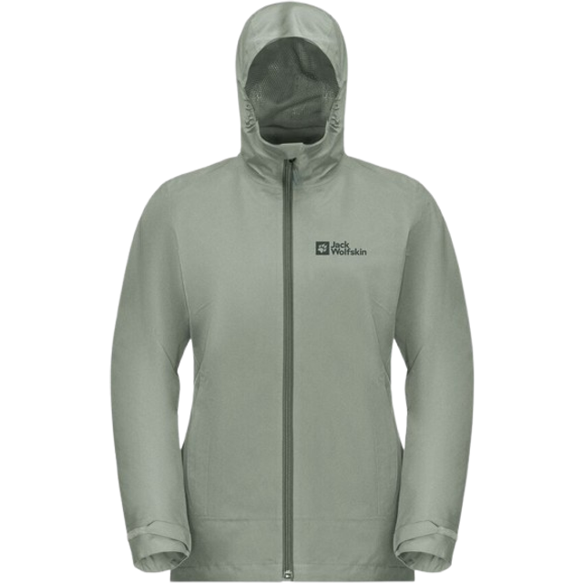 Jack Wolfskin Womens Moonrise 3in1 Jacket - Green