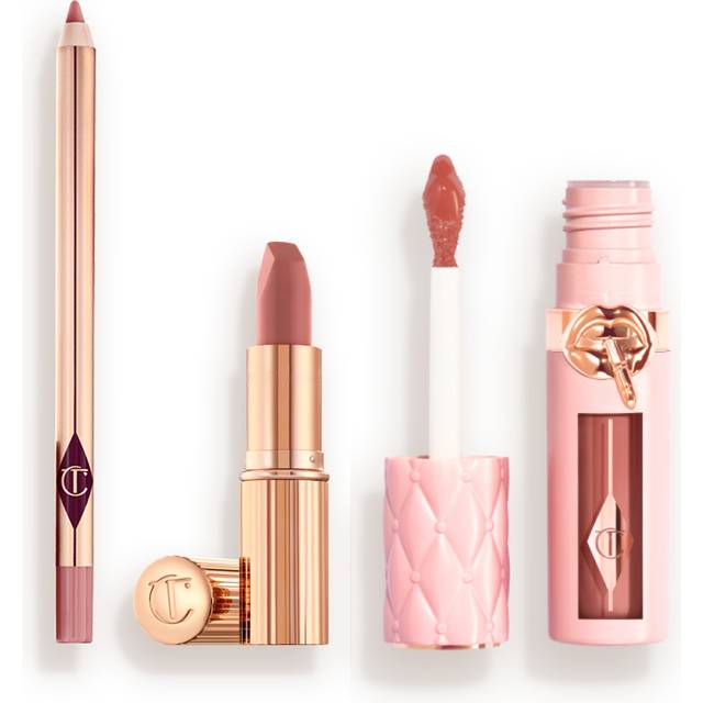 Charlotte Tilbury Pillow Talk Plumpgasm Perfecting Lip Kit - Beauty Kit