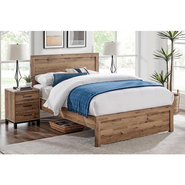 Brookes Wooden King Size Bed Frame