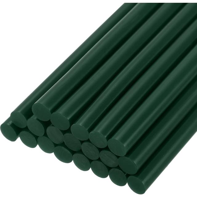 20pcs hot melt glue gun sticks,100mmx7mm for most glue guns,dark green