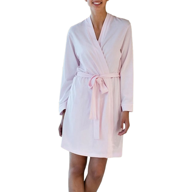 Towel City Women&apos;s Wrap Robe TC050 Light Pink S Colour: Light Pin