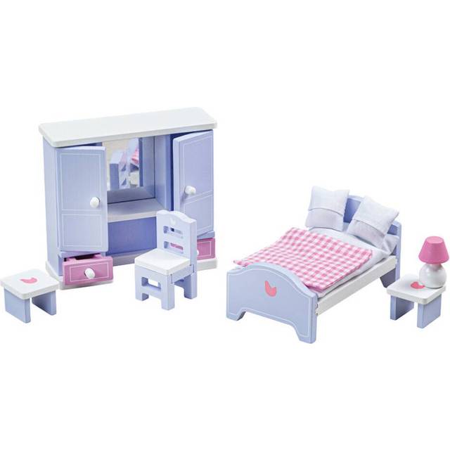 Tidlo Dolls House Bedroom Furniture Set