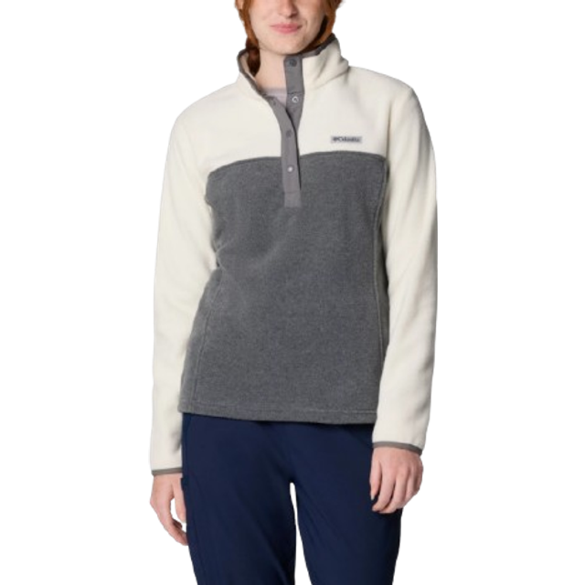 Benton Springs™ 1/2 Snap Pull Over II W Grey Heather (XS) - Grå (XS)