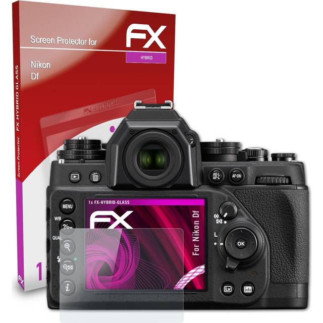Atfolix Glass Protective Film For Nikon Df Glass Protector 9h Hybrid-glass