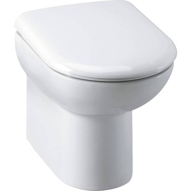 nuie Lawton Back To Wall Pan, White