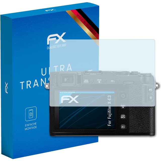 Atfolix 3x Screen Protection Film For Fujifilm X-e3 Screen Protector Clear