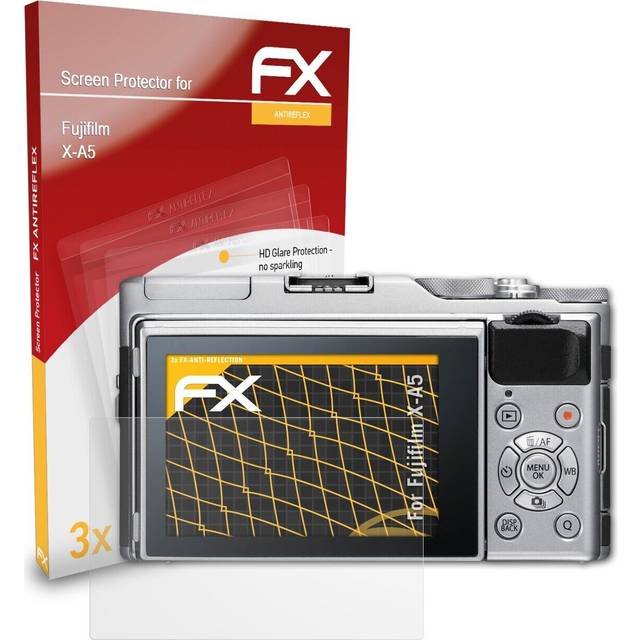 Atfolix 3x Screen Protection Film For Fujifilm X-a5 Matt&shockproof