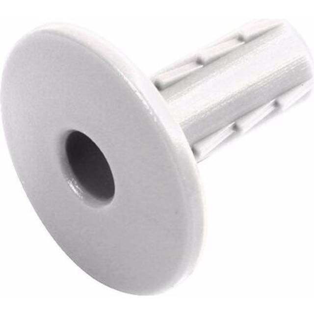 10x plastic hole cable tidy sealing cable entry holes white single cable grommet