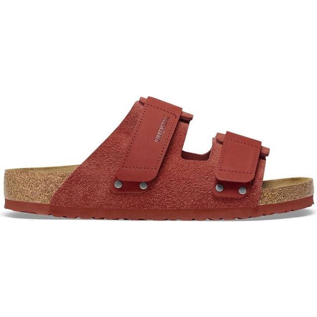 Birkenstock Uji Nubuck Leather Narrow Fit - Burgundy (4.5)