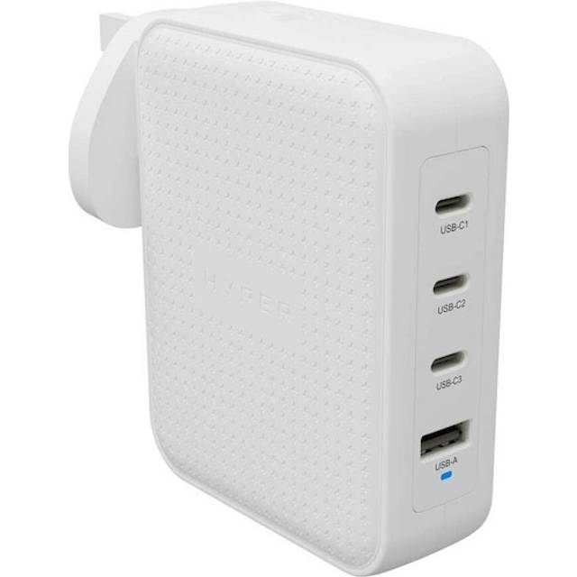 HYPER HJ1001WHWWGL mobile device charger Gaming controller Mobile phone Netbook Laptop Smartphone Tablet White AC Fast charging Indoor