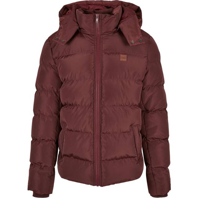 Jacket Urban Classics Hooded Puffer Jacket Dark Olive XL (XL)