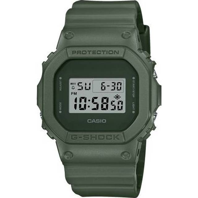 CASIO G-Shock Square 'Green' DW-5600ET-3PR-PERSON - ARMY GREEN - Free