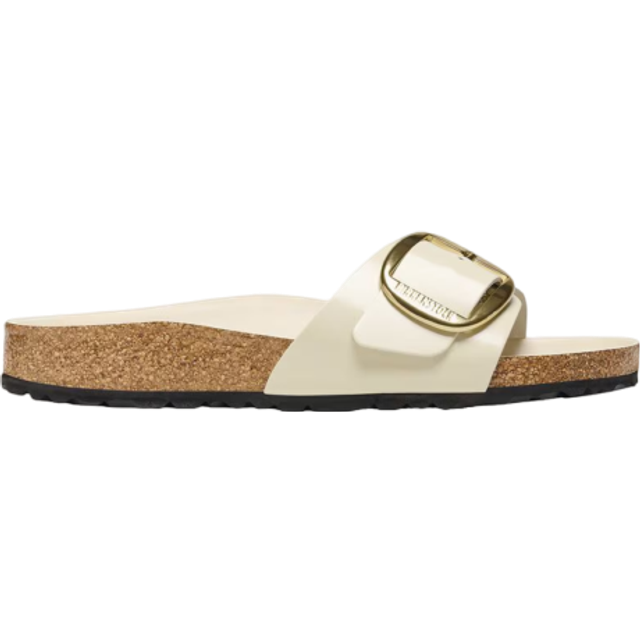 Birkenstock Womens Ecru Hex Madrid BB LENA Sandal - Beige - EU 38 | UK 5