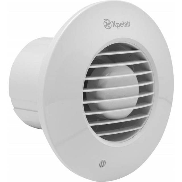Xpelair DX100R Standard Round Extractor Fan with Wall Kit - 93005AW