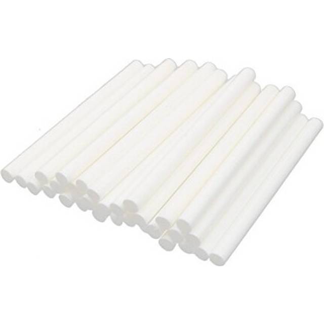 30pcs 100mmx7mm Milky White Hot Melt Glue Adhesive Stick for Heating Gun