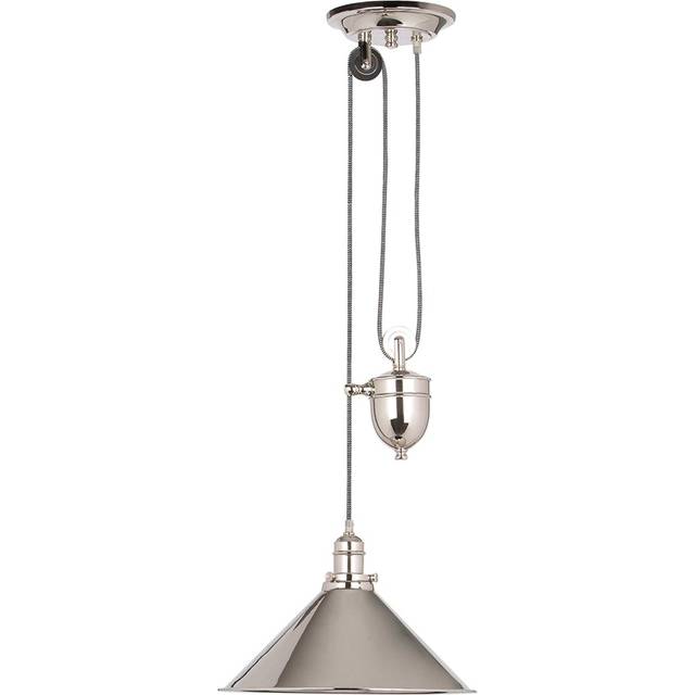 Elstead PV/P PN Provence One Light Rise And Fall Polished Nickel