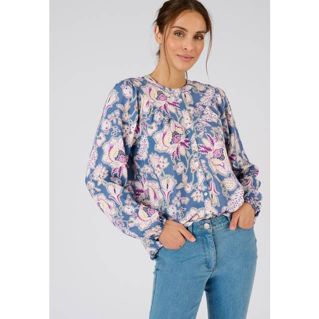 Floral print blouse