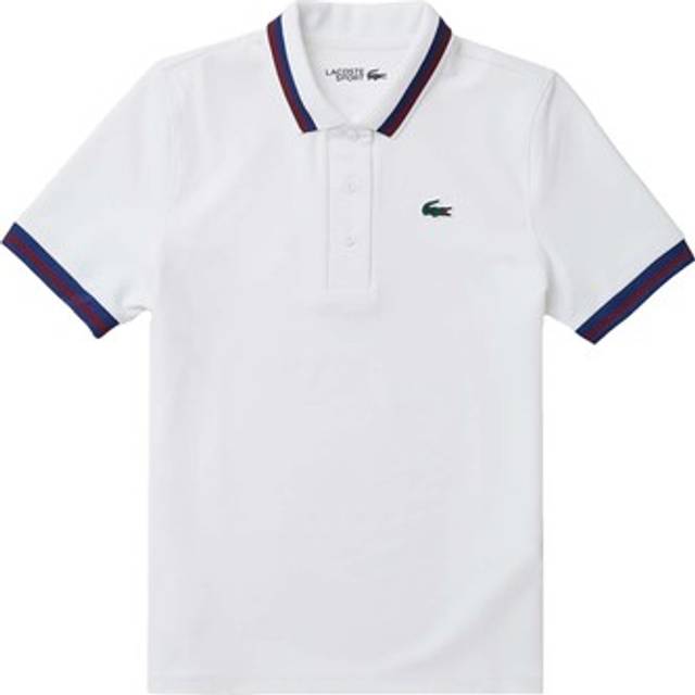 Lacoste Womens/Ladies Stripe Detail UV Protection Tennis Polo Shirt