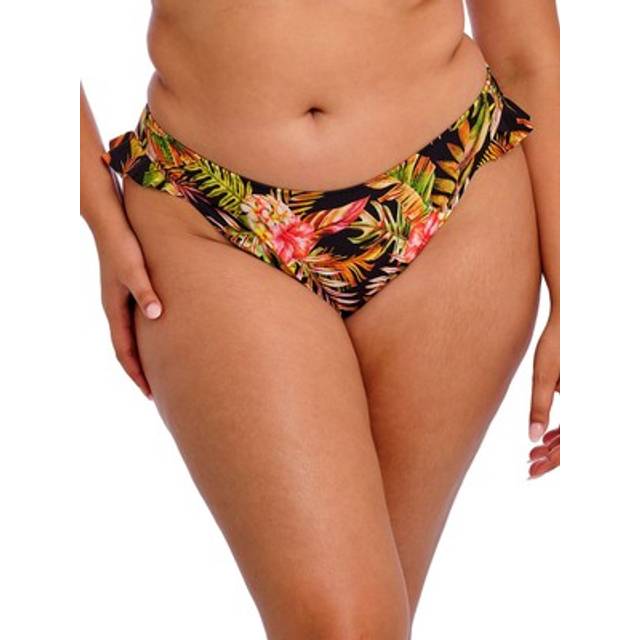 Tiger Valley High Leg Bikini Brief - Black - 18