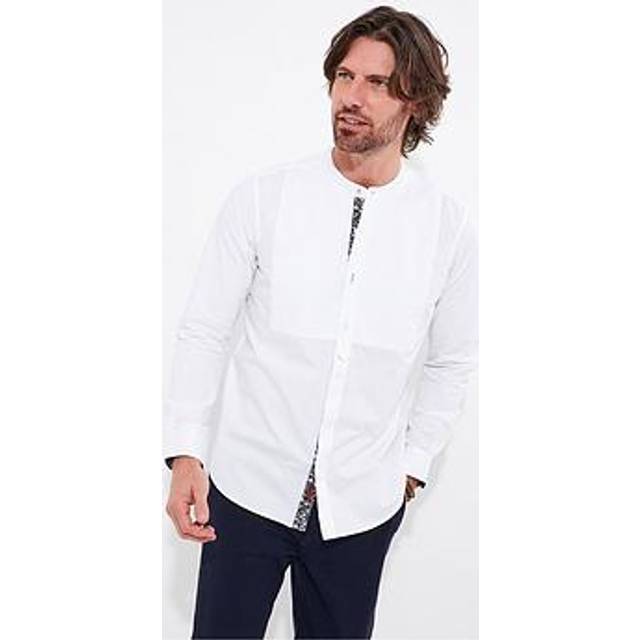 Men's Glorious Grandad Shirt - Size Small - White - by Joe Browns