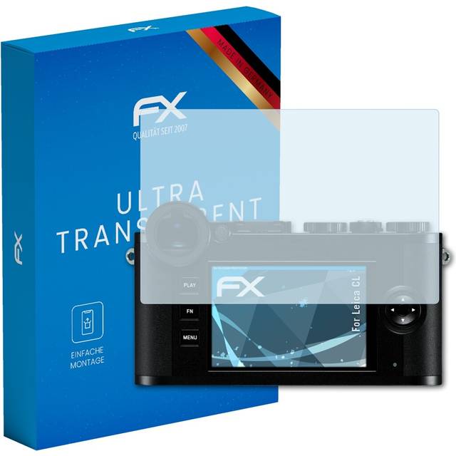 Atfolix 3x screen protection film for leica cl screen protector clear