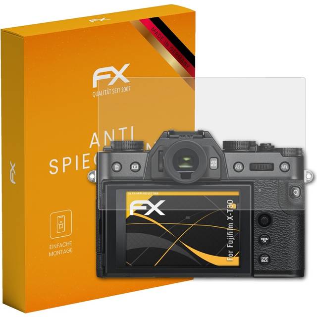 Atfolix 3x screen protection film for fujifilm x-t30 matt&shockproof