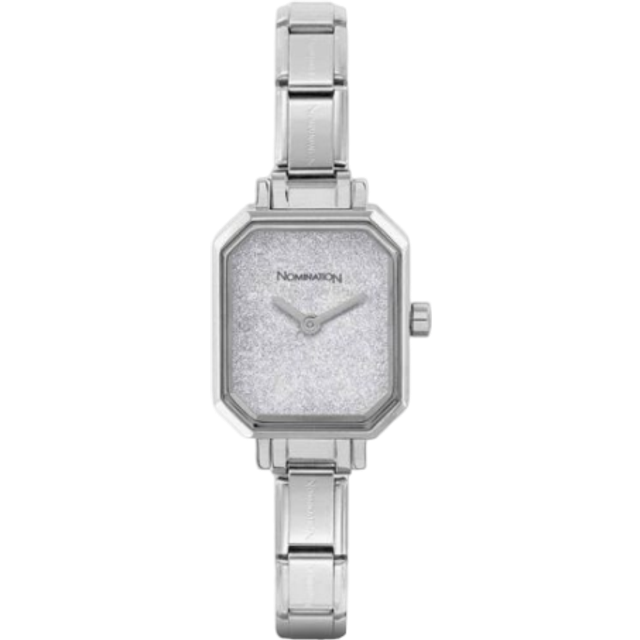 Nomination Silver Glitter Paris Watch - Adjustable