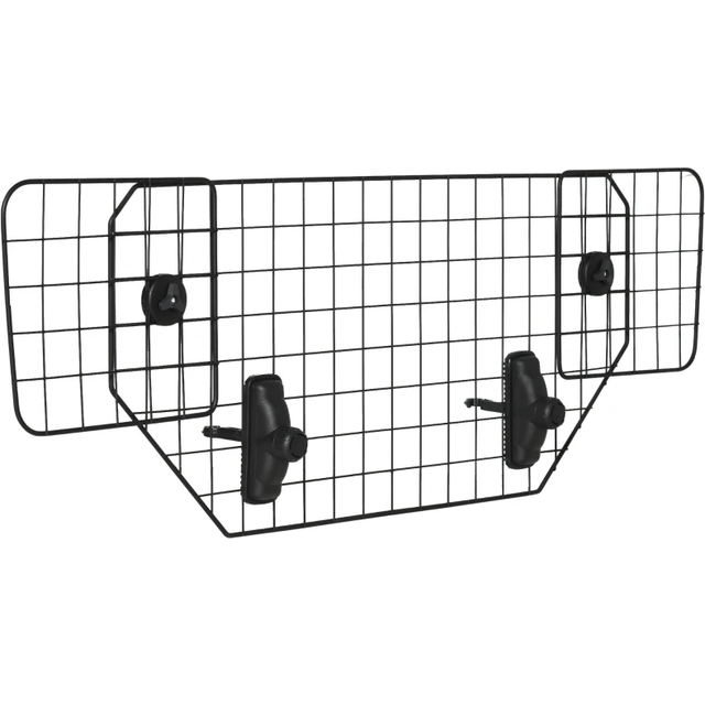 PawHut Car Dog Guard Mesh Boot Barrier Pet Headrest Travel - 90-120W x 40.5H cm | TJ Hughes