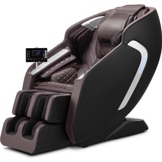 VEVOR Massagestol Helkropps 4D Massagefåtölj med SL-spår och Yoga Stretch