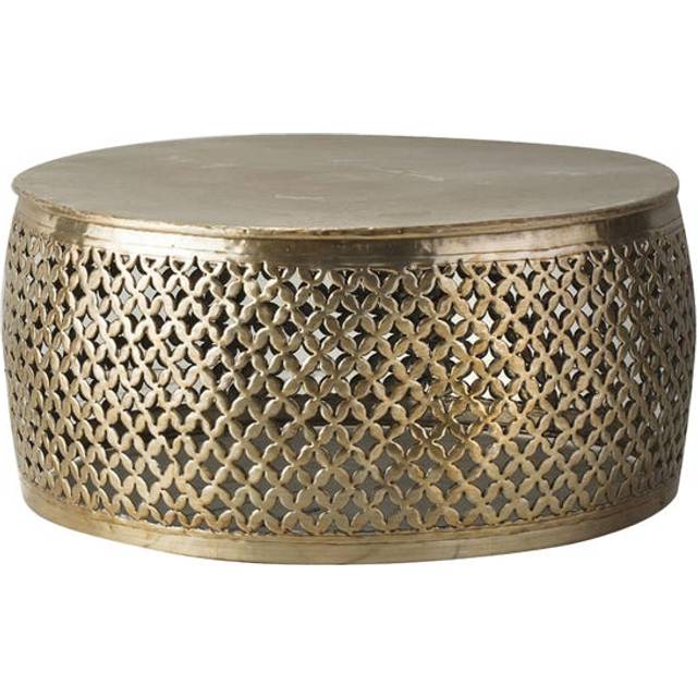 Crossland Grove Lowestoft Coffee Table 82 X 82 X 38Cm, Gold