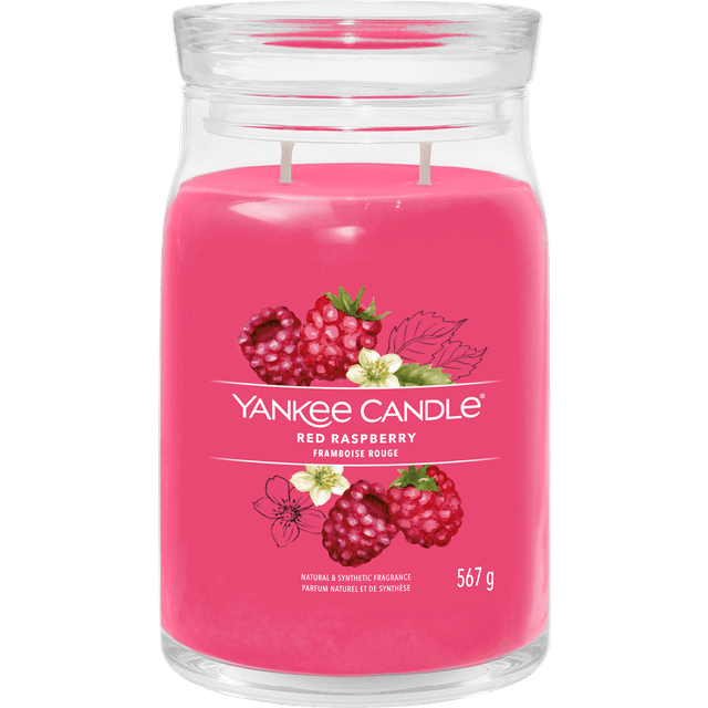 Yankee Candle Signature Large Candle Red Raspberry 567 g