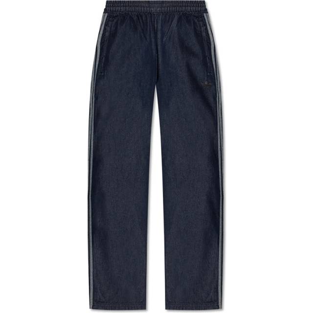 Pants adidas Adicolor Loose Trackpant Denim Stone Indigo Denim/ Black M (M)