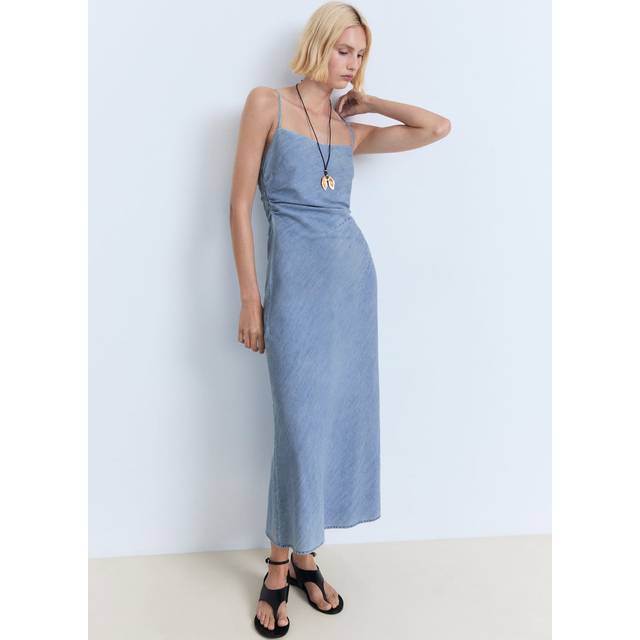 Mango - Jeansklänning Blanes - Blå