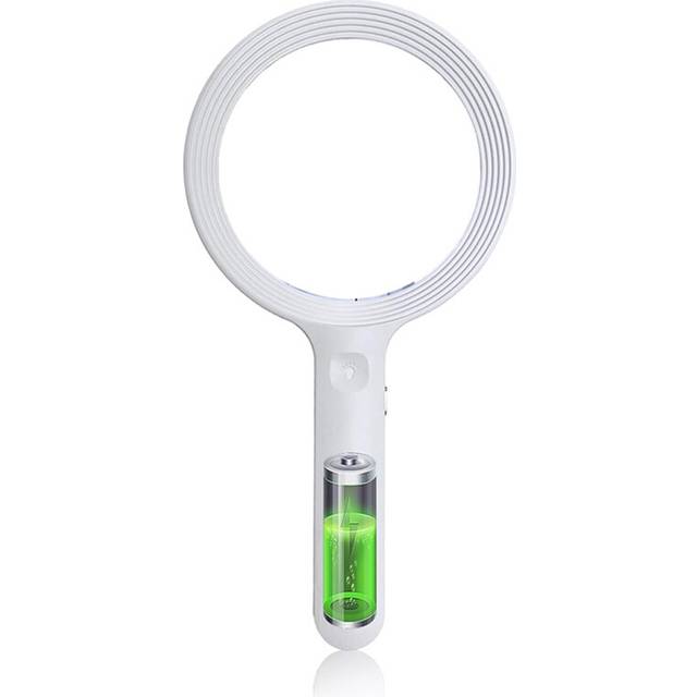 Magnifying Glass Light - 12 LED Handheld Reading for Seniors 30X 60X Magnification, 3 Lighting Modes, USB Rechargeable