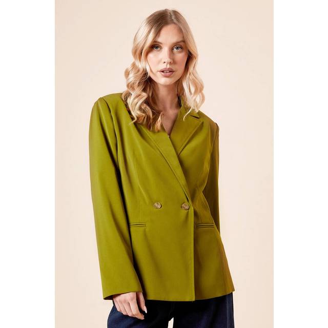 Dorothy perkins khaki blazer womens occasion jackets & coats