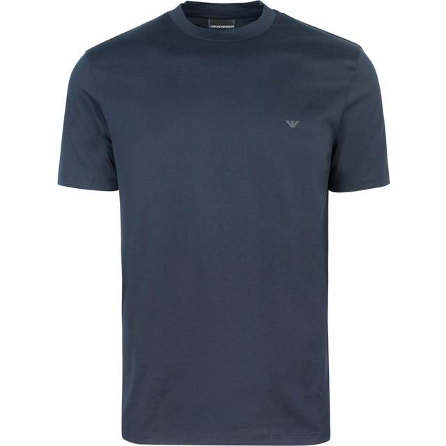T-shirt en coton - Bleu - XXL