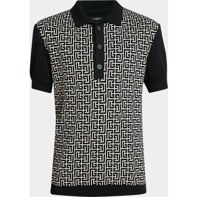 BALMAIN Balmain Mono Polo - Black