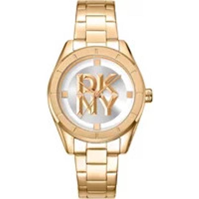 DKNY DK1L016M0065 Damenuhr Chambers Midi Gold 34mm 5ATM