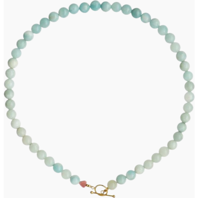 Stine A Cherie Bon Bon Necklace Cool Mint - Blå
