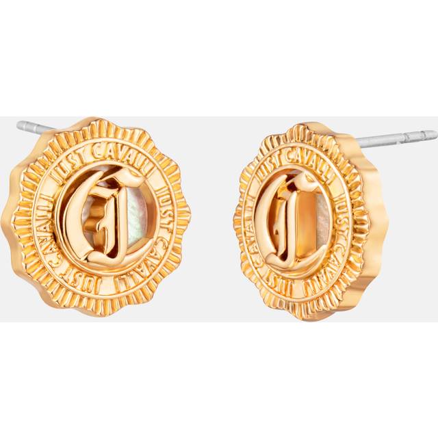 Roberto Cavalli, Accessoarer, Dam, ONE Size, Ostentatious Medaljong Örhängen