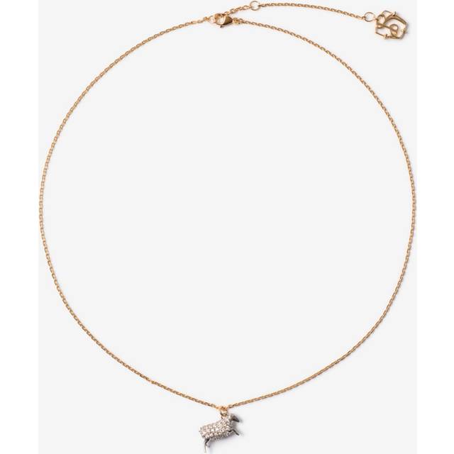 Burberry Sheep Charm Necklace - GOLD / SILVER / CLE - UNI