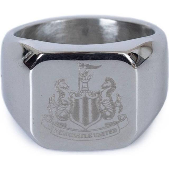 Newcastle United Fc Square Signet Ring Large