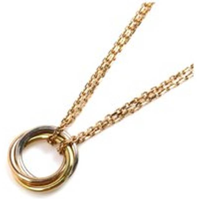 Womens Preloved Trinity Circle Necklace Trigold Design Wo - Metallics - One Size