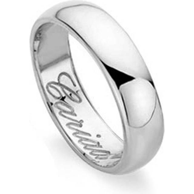 Clogau Windsor 18ct White Gold 5mm Wedding Ring - S
