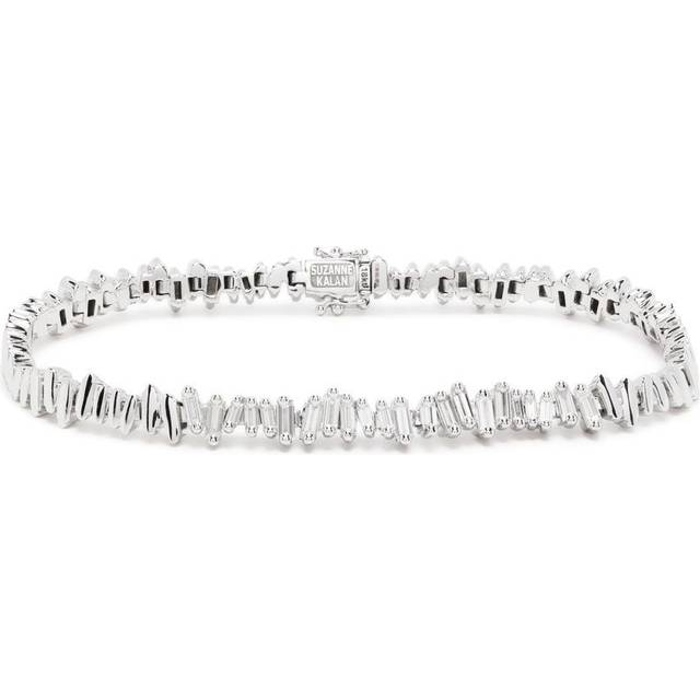 Suzanne Kalan - 18kt white gold diamond bracelet - men - 18kt White Gold - One Size - Silver