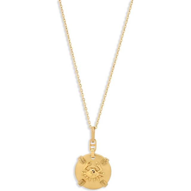 Charriol - Zodiac Cancer necklace - women - Gold Plated Steel - One Size