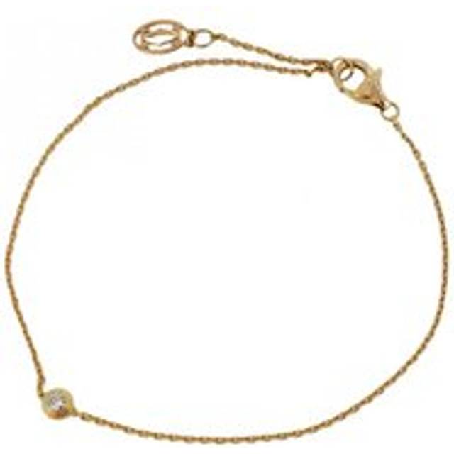 Womens Preloved Mini Love Bracelet Rose Gold Diamond Wo - Metallics - One Size