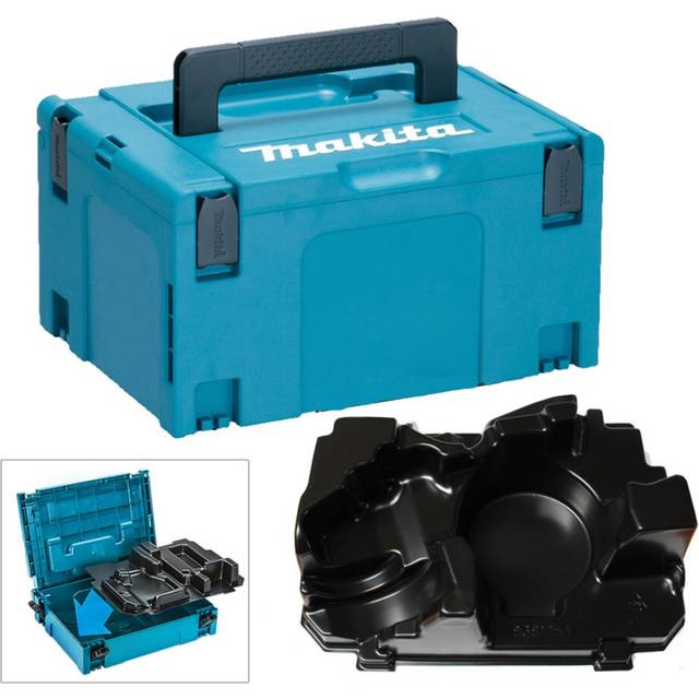 Makita 18v Angle Grinder Makpac Tool Case and Inlay for DGA458 DGA454 DGA455