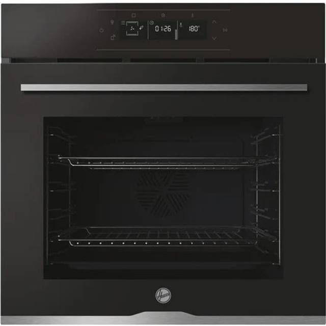 Hoover HO6 S5G3YTX - Black with Stainless Steel Single Oven - 78L - A++ Energy